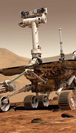 Image of mars rover